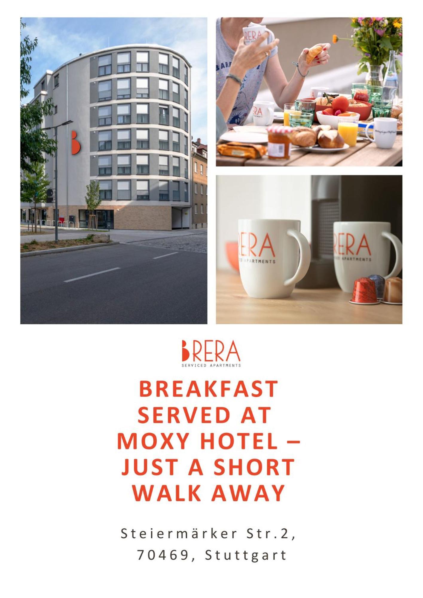 Brera Serviced Apartments Stuttgart Exterior foto